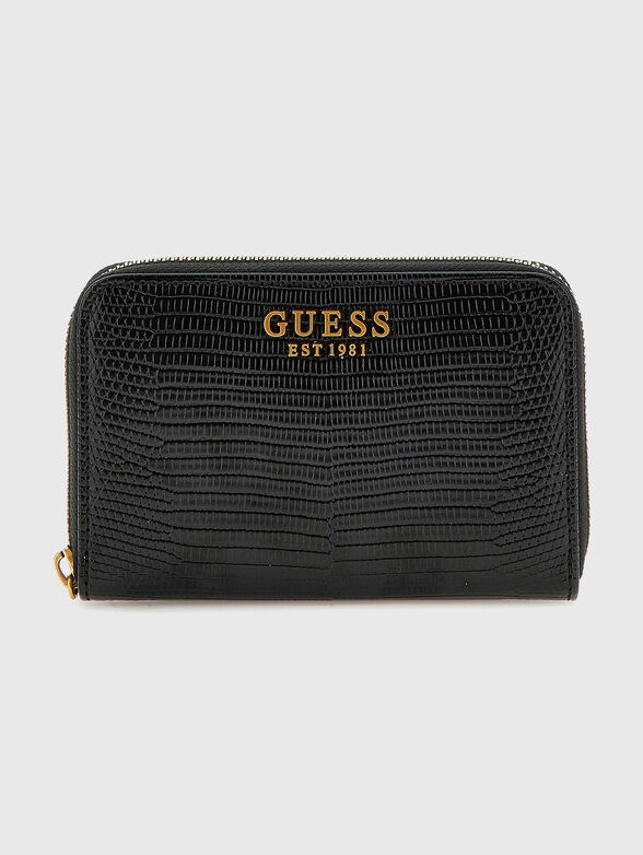 SIBEL wallet with gold logo accent - 1