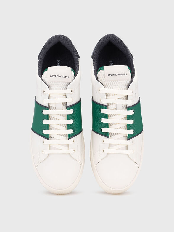 Leather sneakers - 6