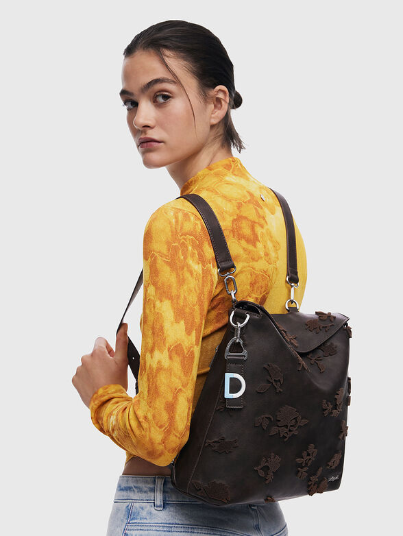 FLOCADO backpack with floral details - 3