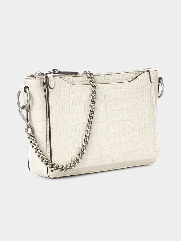 Crossbody bag in white color - 2