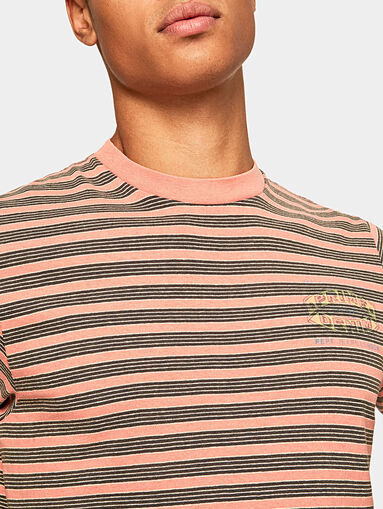 BRUCE striped cotton T-shirt - 3