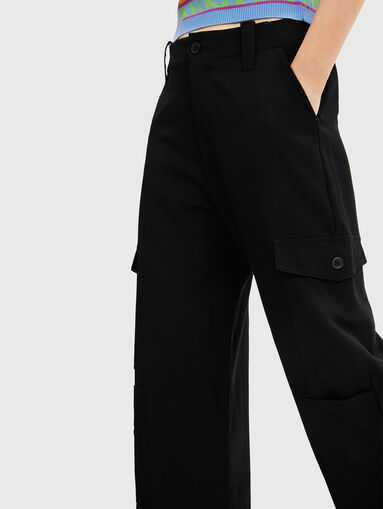 Black cargo pants - 3