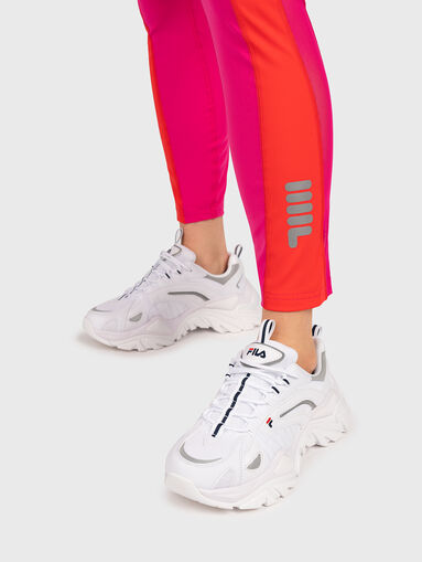 REDON sports leggings in fuxia - 4