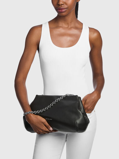 Black leather bag - 5