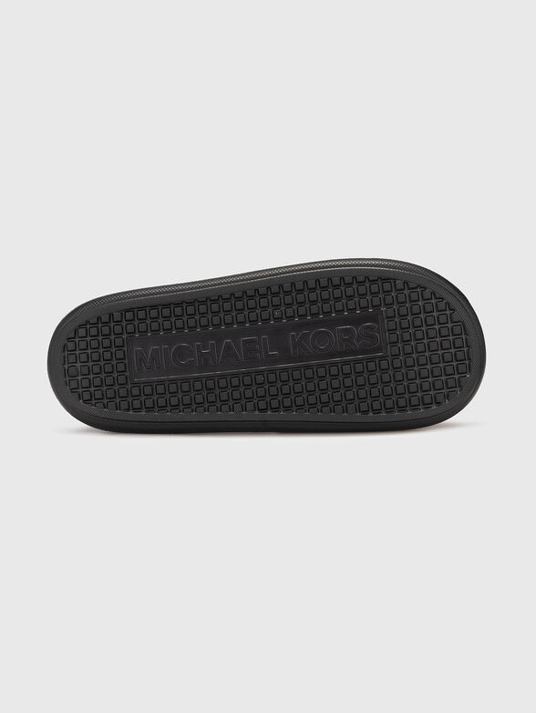 Slippers with logo accent - 5