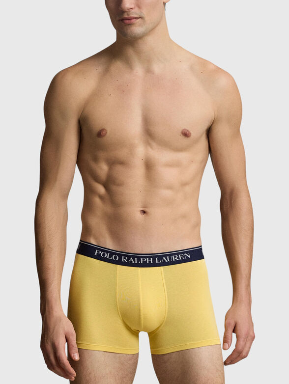 Set of five pairs of logo boxers - 4