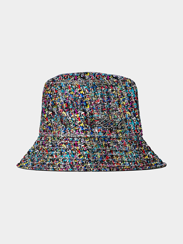 K/SIGNATURE Tweed bucket hat - 1