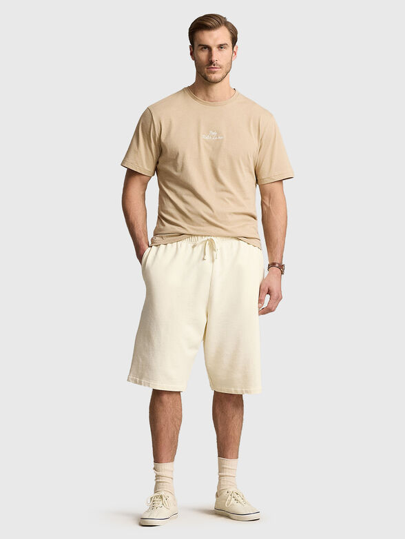 Cotton T-shirt with logo - 2