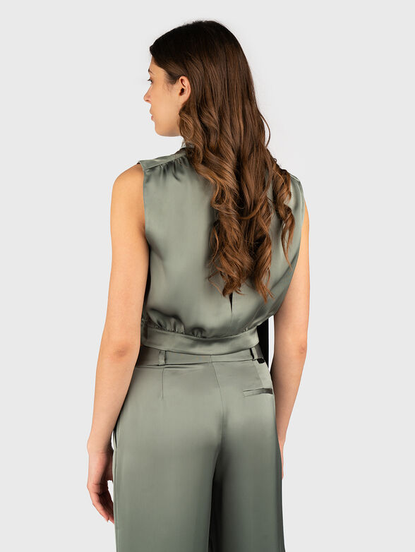 CANILE short top with high collar - 3