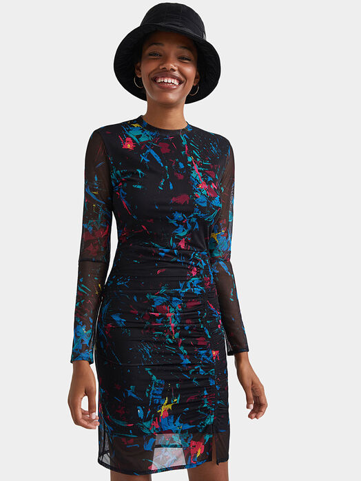 KAMERON Dress with art print