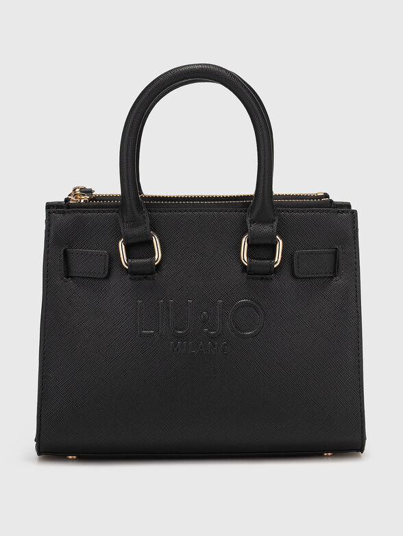 BOSTON handbag with embossed logo - 1