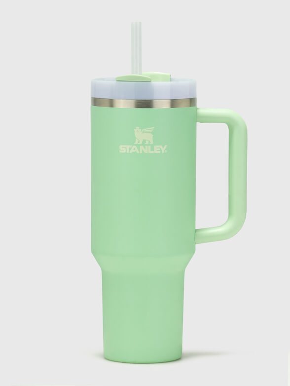 Insulated cup with a straw  - 1