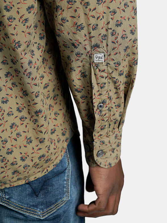 REED shirt with floral print - 5