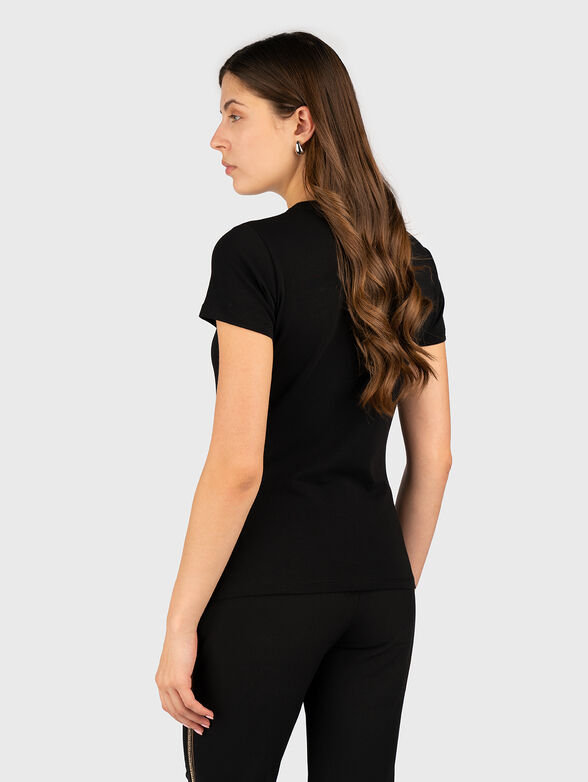 Black T-shirt with logo - 3