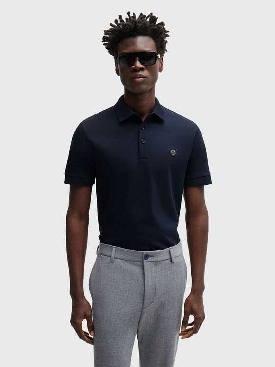 C-PARRIS 01 black polo shirt - 1