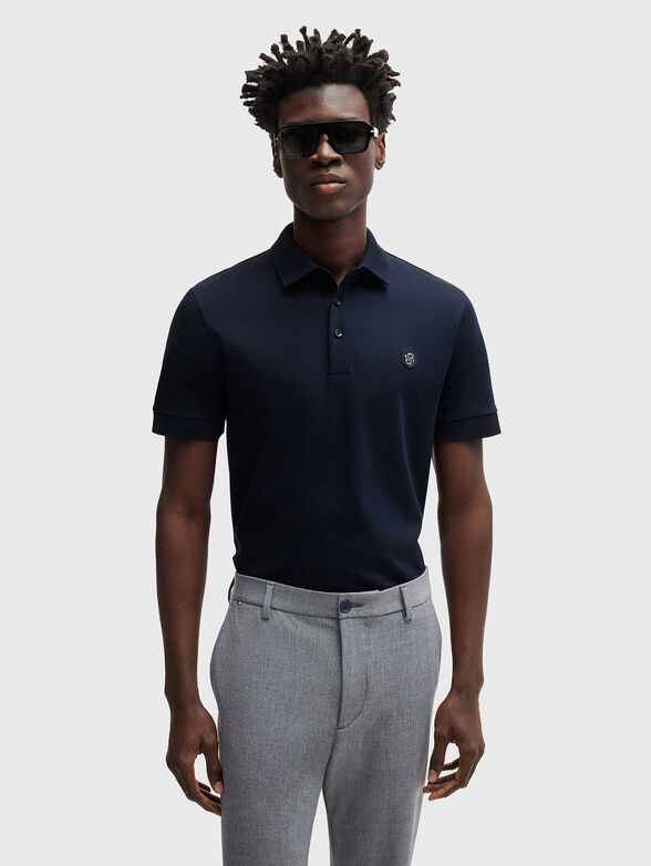 C-PARRIS 01 black polo shirt - 1