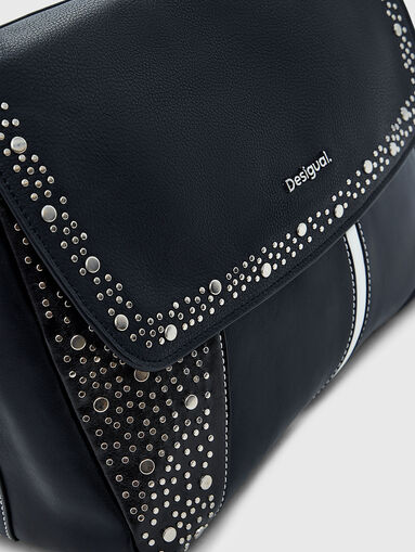 Black bag with eyelets - 4