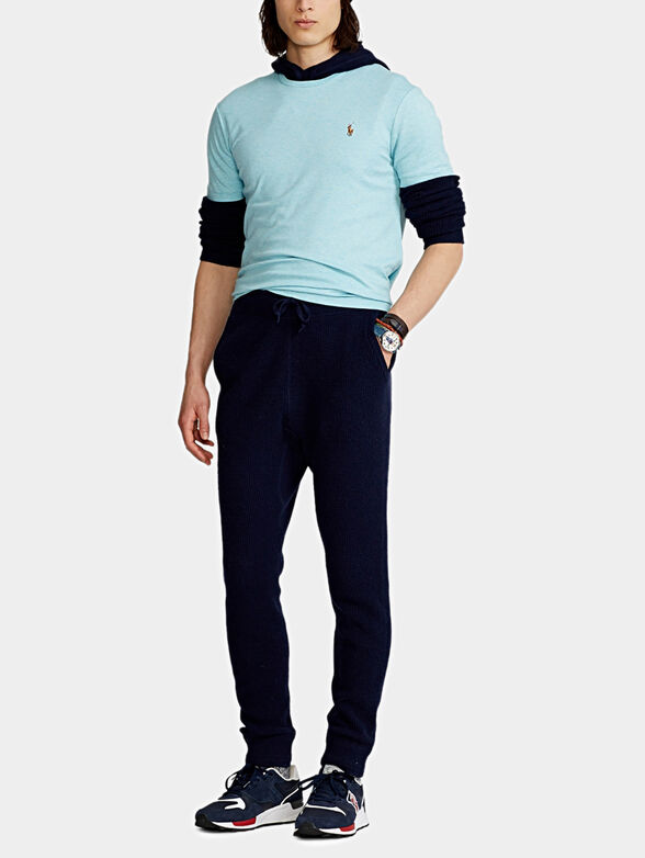 Cotton T-shirt with logo detail - 3