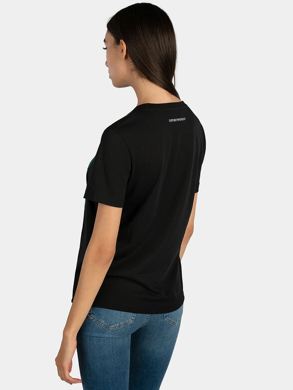 Lyocell Т-shirt with logo - 3