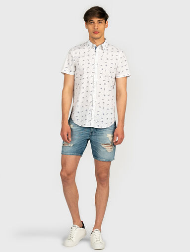 SUNSET Shirt with summer motifs - 5