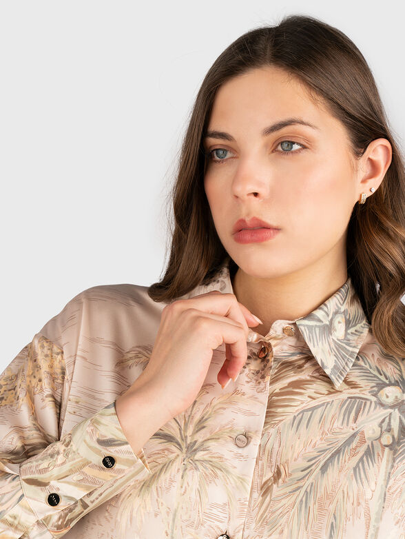 Long sleeve shirt with print - 3