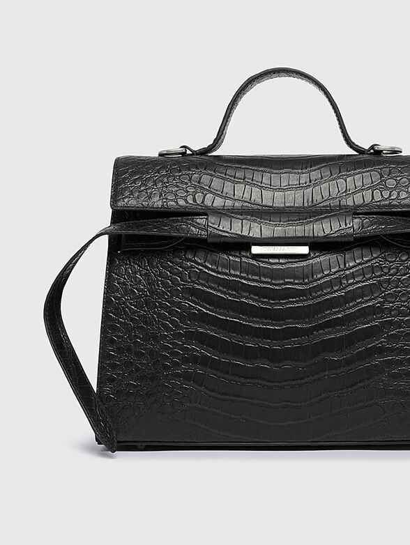 Leather bag with long strap - 3