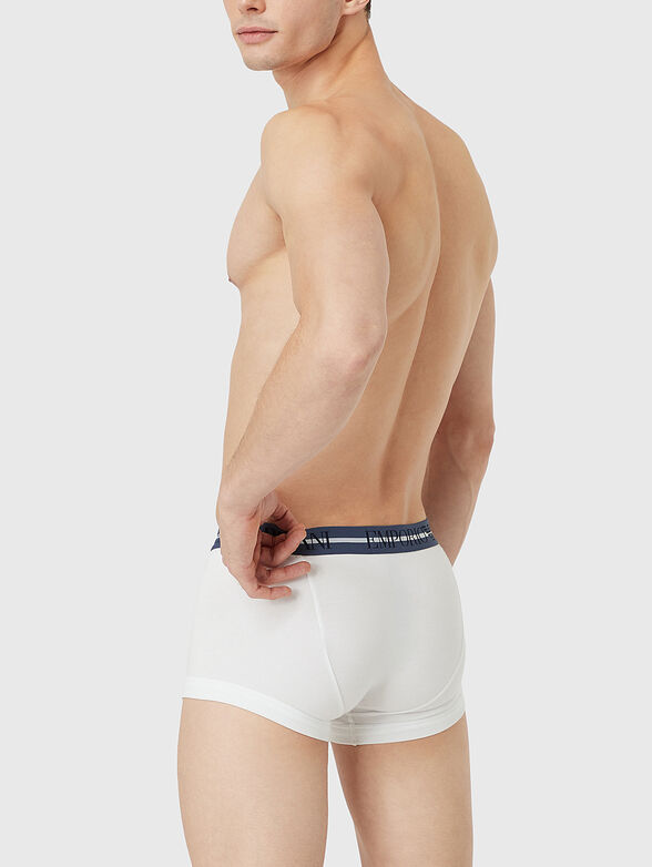 Set of three boxer shorts with logo - 3