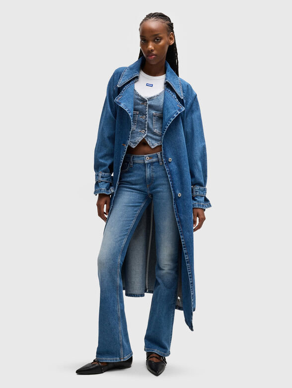 GARDENIA jacket with front pockets - 2