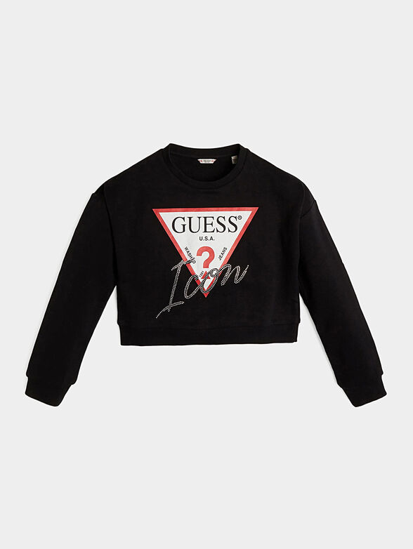 Sweatshirt with logo print - 1