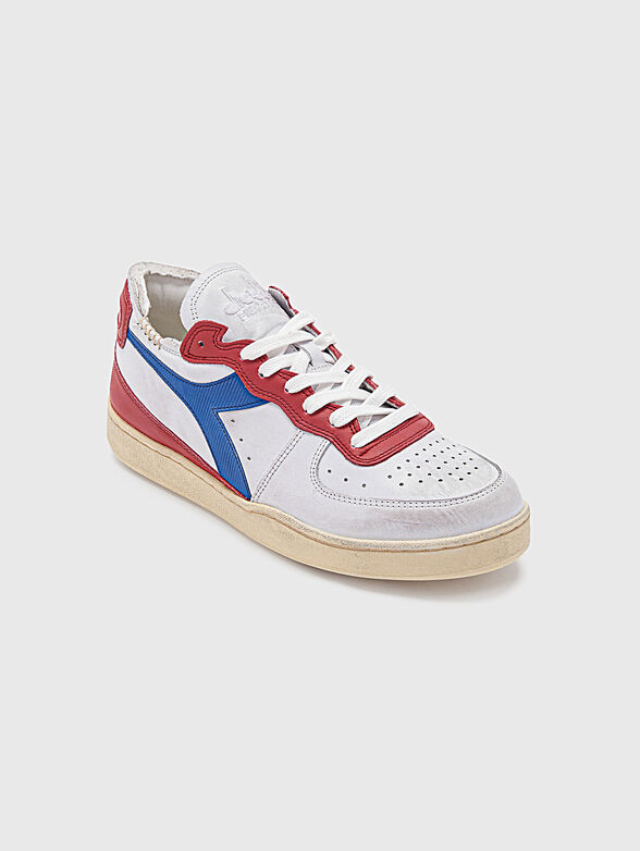 MI BASKET ROW sports shoes with contrasting inserts - 2