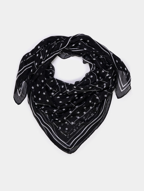 BRIDGET scarf with star print - 1