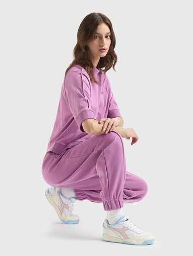 Sweatpants in black color - 5