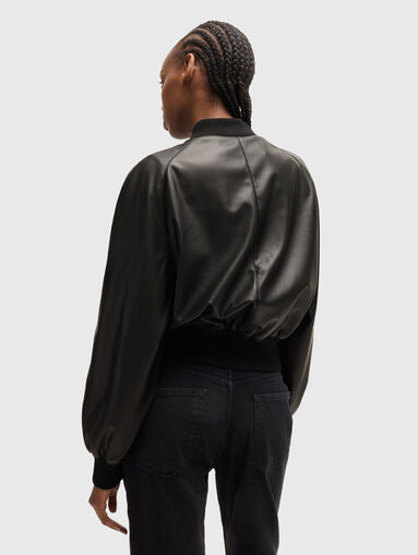 ALBA faux leather bomber jacket - 3
