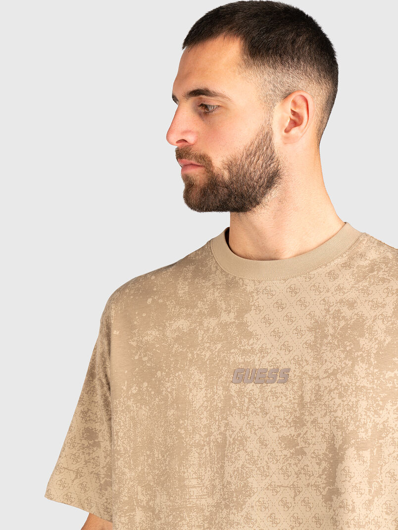 Cotton T-shirt with logo - 3