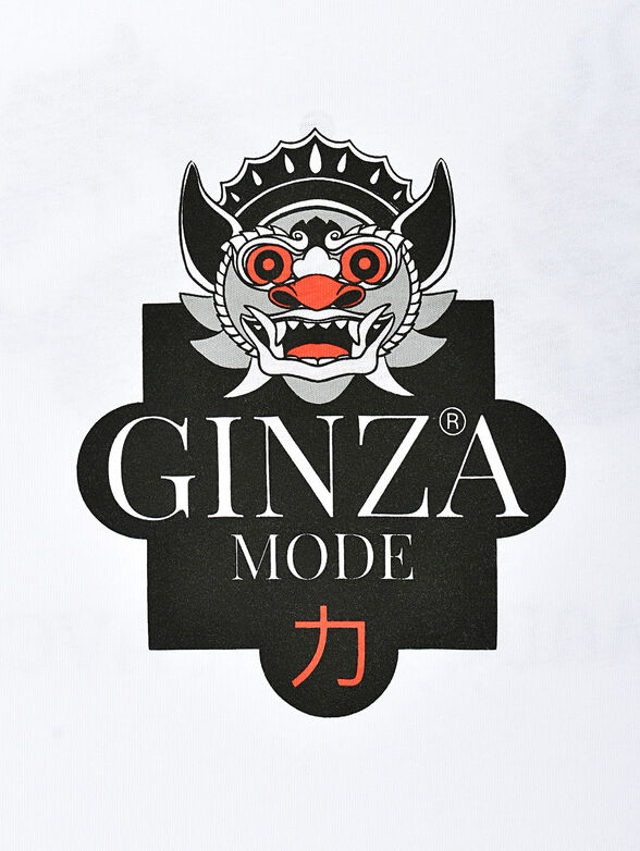 TS017 T-shirt with Japanese art details - 4