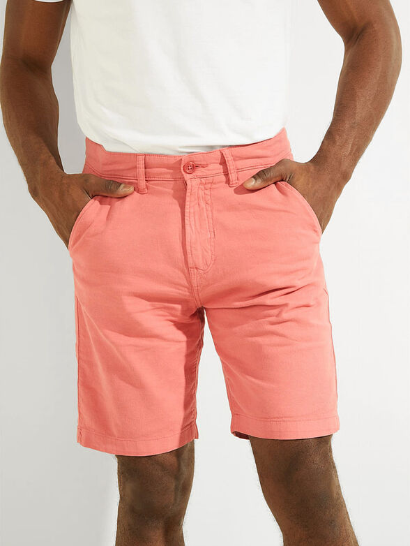 OTIS shorts in coral color - 1