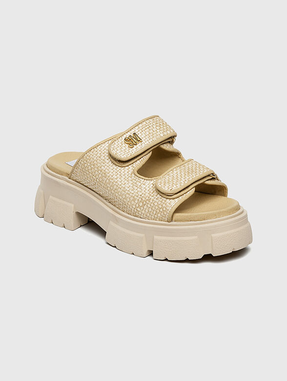 ARUBY black slides with logo - 2