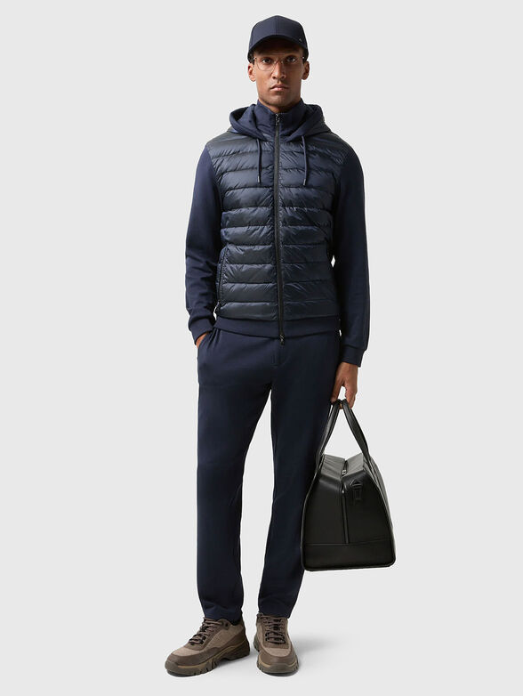 SVEN cotton blend jacket with quilted effect - 2