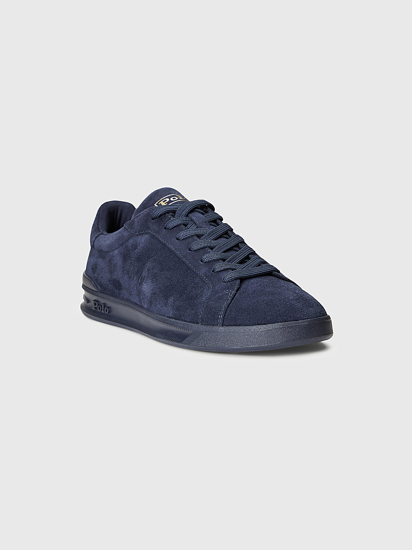 Polo blue suede shoes store