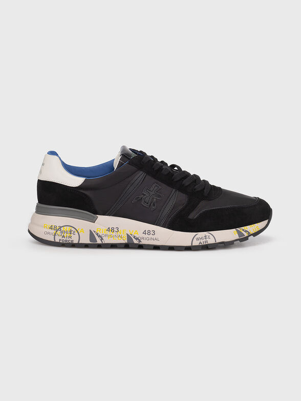 LANDER black sports sneakers - 1