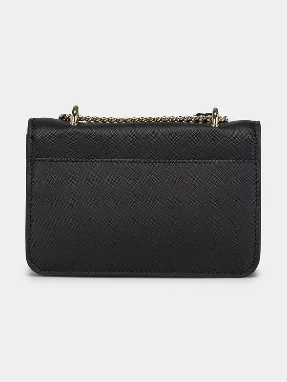 Crossbody bag with golden logo and Saffiano effect - 3