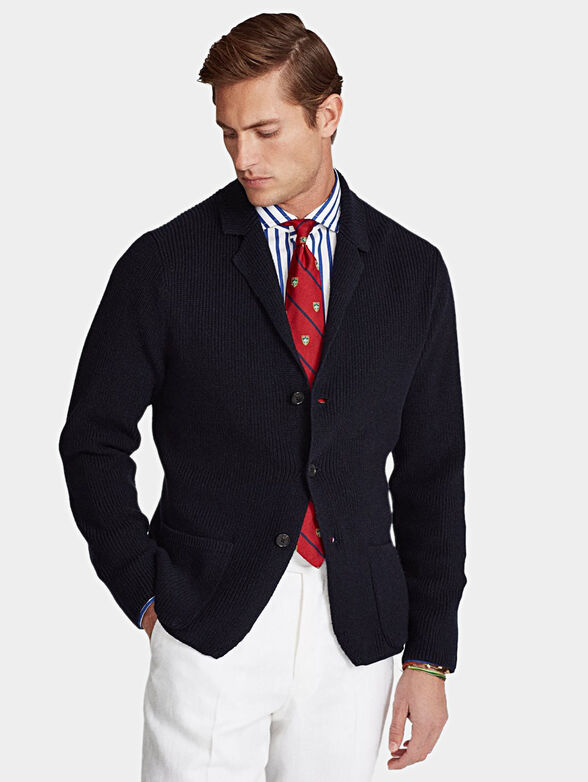 Cardigan in dark blue - 3