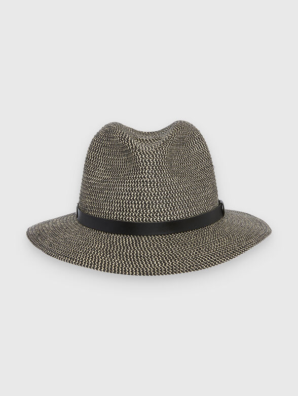 Straw hat with logo  - 0
