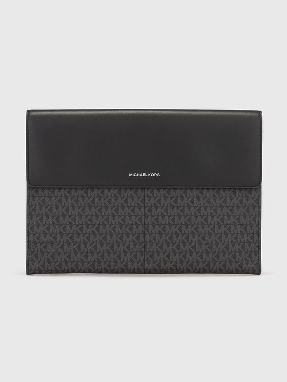 Laptop bag with logo print - 1