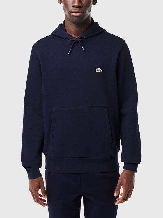 Суитшърт с лого детайл  - 1