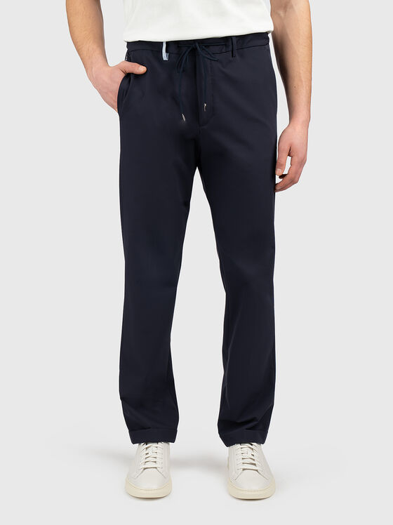 Прав панталон с джобове - 1