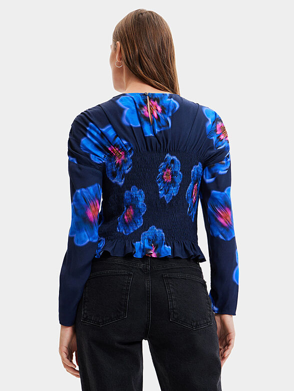 MARTINA blouse with floral motifs - 3