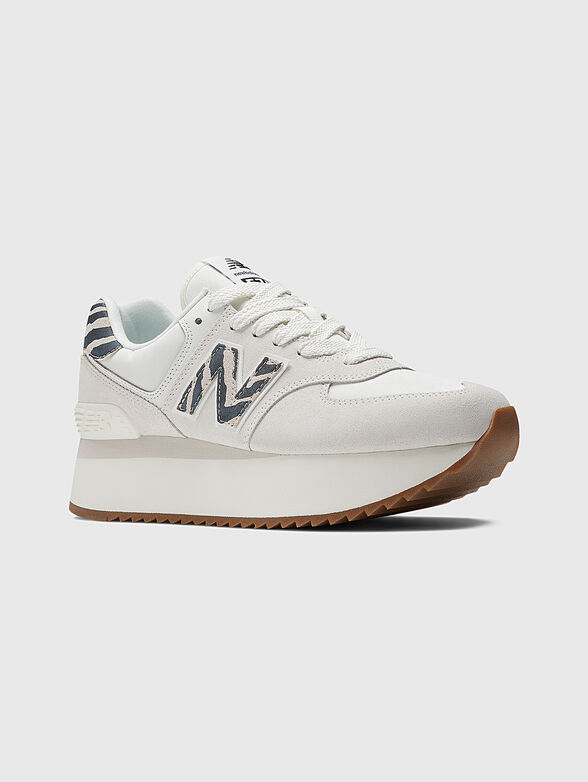 574 sports shoes with logo detail - 2