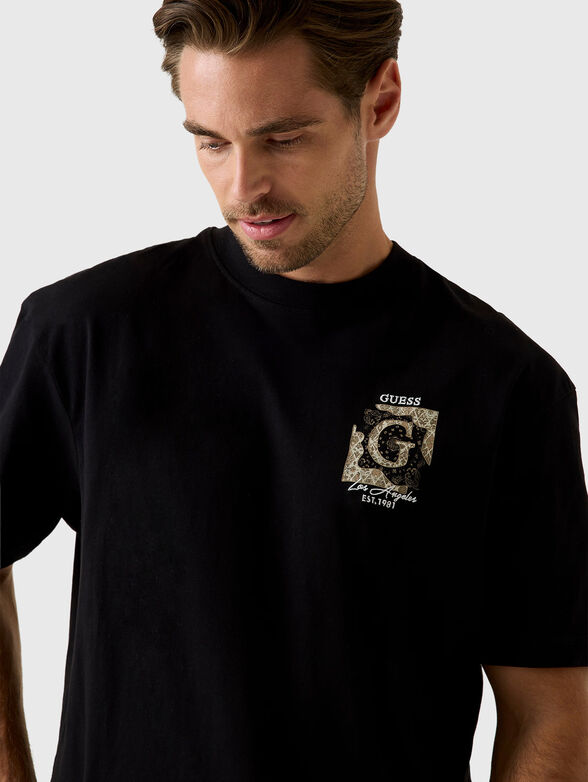 Back paisley print T-shirt - 3