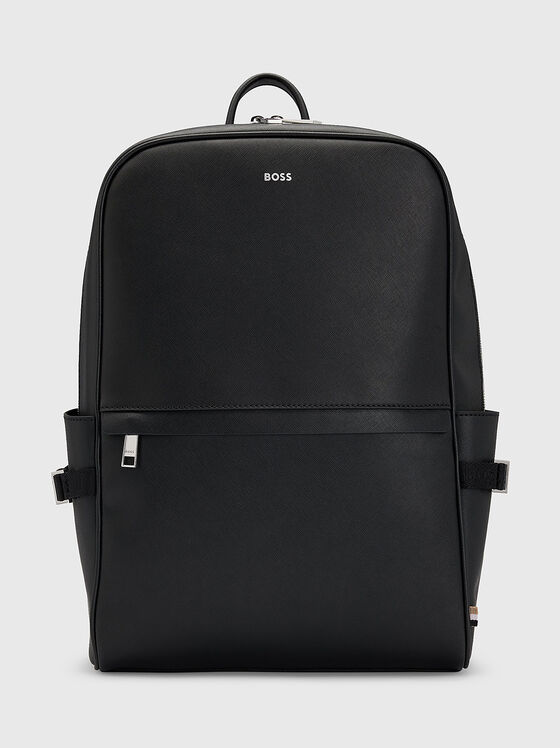 ZAIR black backpack with saffiano effect - 1